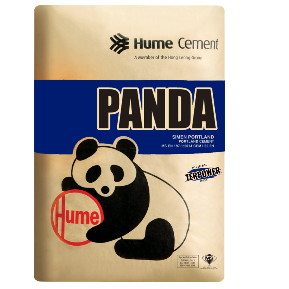 PANDA BLUE CEMENT BAG