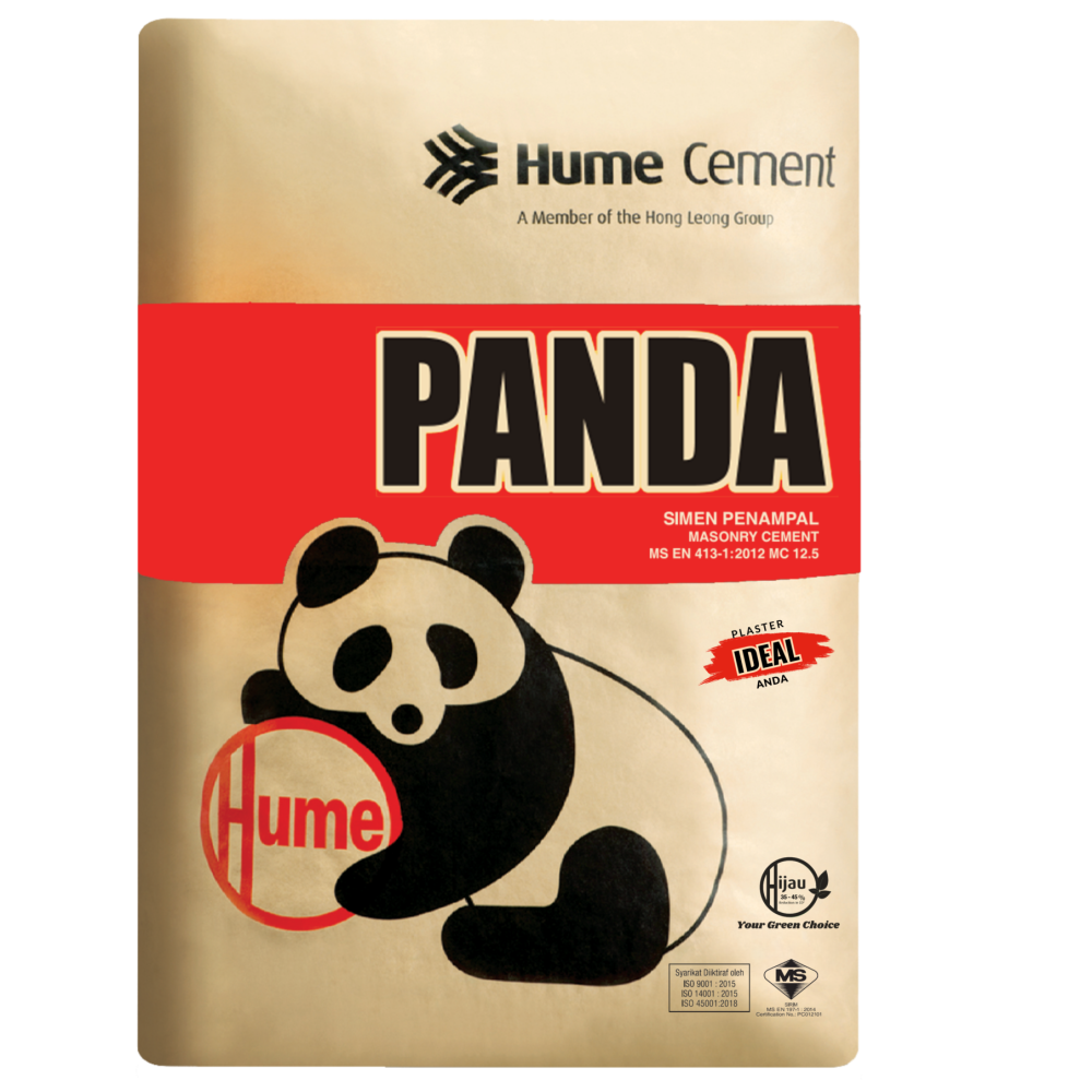 PANDA RED CEMENT BAG